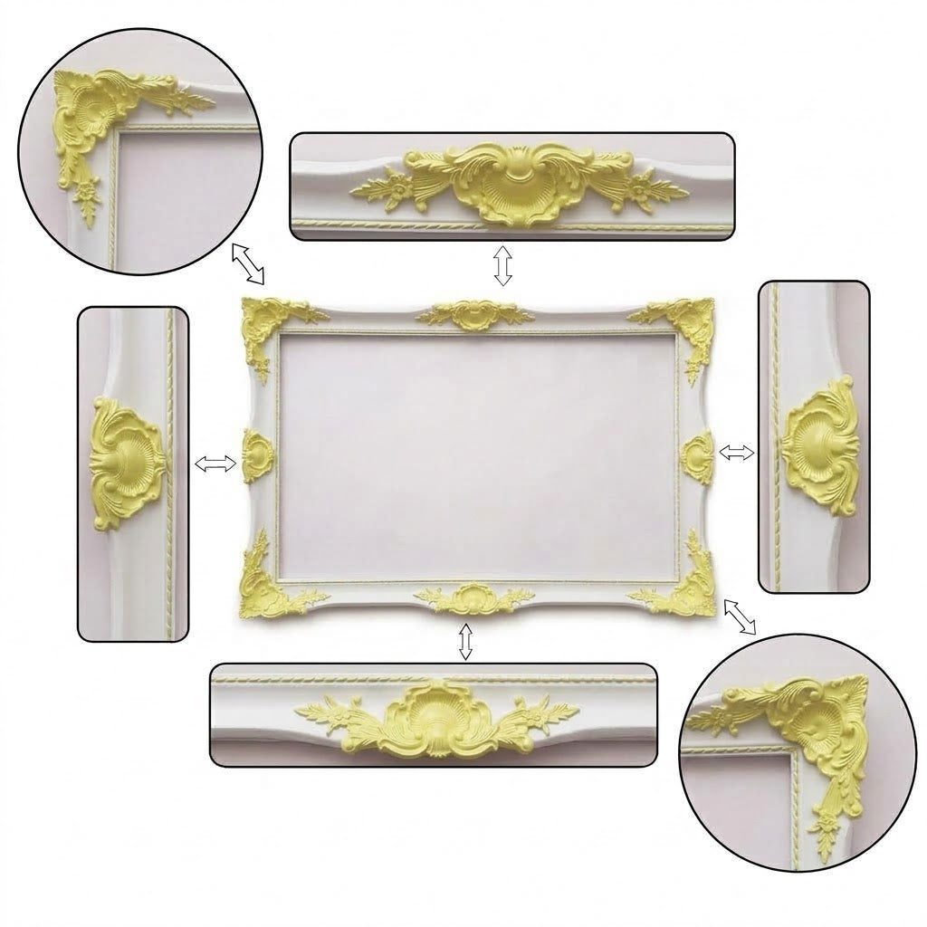 Luxury Ornamental TV Frame for Samsung The Frame, LG, TCL & More