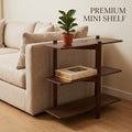 Solid Wood Display Console, Minimalist Storage Rack, Entryway Table, Living Room Organizer, Handmade Furniture L0202NZ