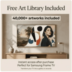 Modern Wood Look TV Frame, Minimalist TV Decor, Transform TV Into Art Frame