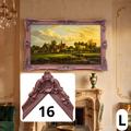 Antique Champagne Gold TV Frame