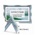 French Powder Blue TV Frame