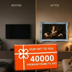 French Powder Blue TV Frame