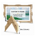 Antique Champagne Gold TV Frame