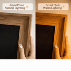 Modern Wood Look TV Frame, Minimalist TV Decor, Transform TV Into Art Frame