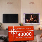 Ornate TV Frame Cover – Custom-Made for All Major TV Brands