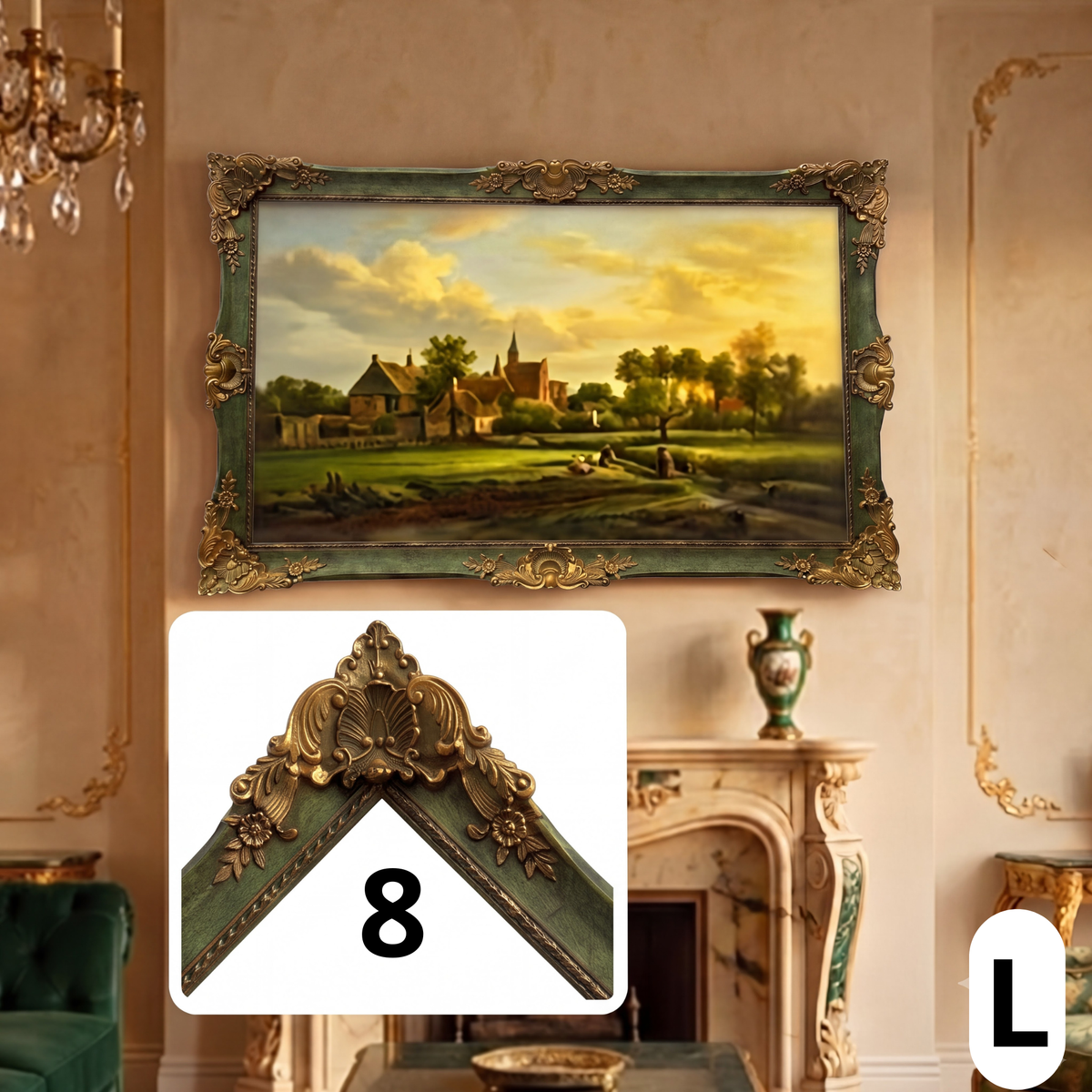 Antique Bronze TV Frame