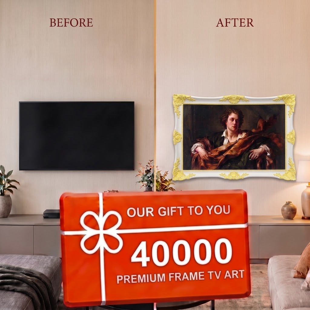 Luxury Ornamental TV Frame for Samsung The Frame, LG, TCL & More