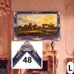 Handcrafted Ornate TV Frame – Timeless Classic Decorative Frame for Any Television