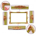 Custom Classic TV Frame, Elegant Ornamental Bezel, Fits Any TV Brand, Personalized Color