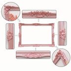 Custom Pearl Pink TV Frame for Samsung The Frame, LG & TCL - Ornate Antique Style