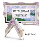 Ornate TV Frame Cover – Custom-Made for All Major TV Brands