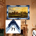 Antique Style TV Frame Cover – Custom Fit for Samsung, LG, TCL & More