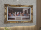 Antique Style Living Room Decor |Ornate Gold TV Frame U88881NV
