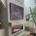 Antique Copper-Tone Brown TV Frame