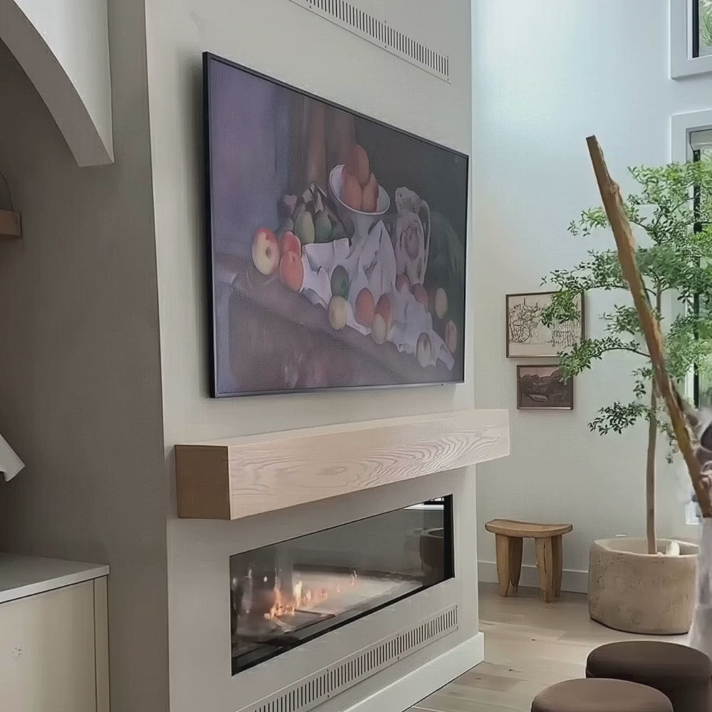 Antique Copper-Tone Brown TV Frame