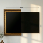 Antique Gold Prestige Frame for Samsung TV, Baroque Carved PS Composite (Customizable) U0805NV