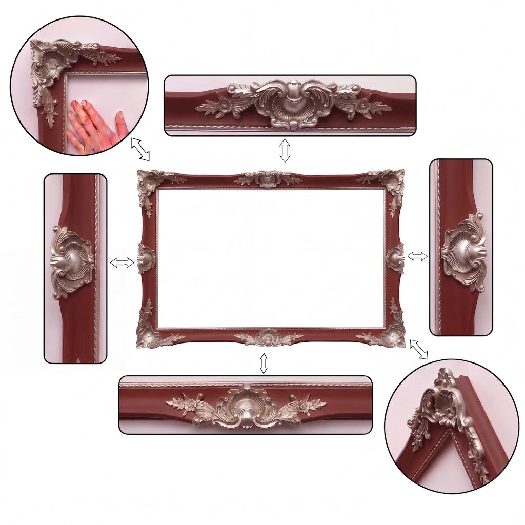 Luxury Ornate TV Frame, Custom TV Bezel for Samsung The Frame, LG & TCL