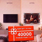 Luxury Ornate TV Frame, Custom TV Bezel for Samsung The Frame, LG & TCL